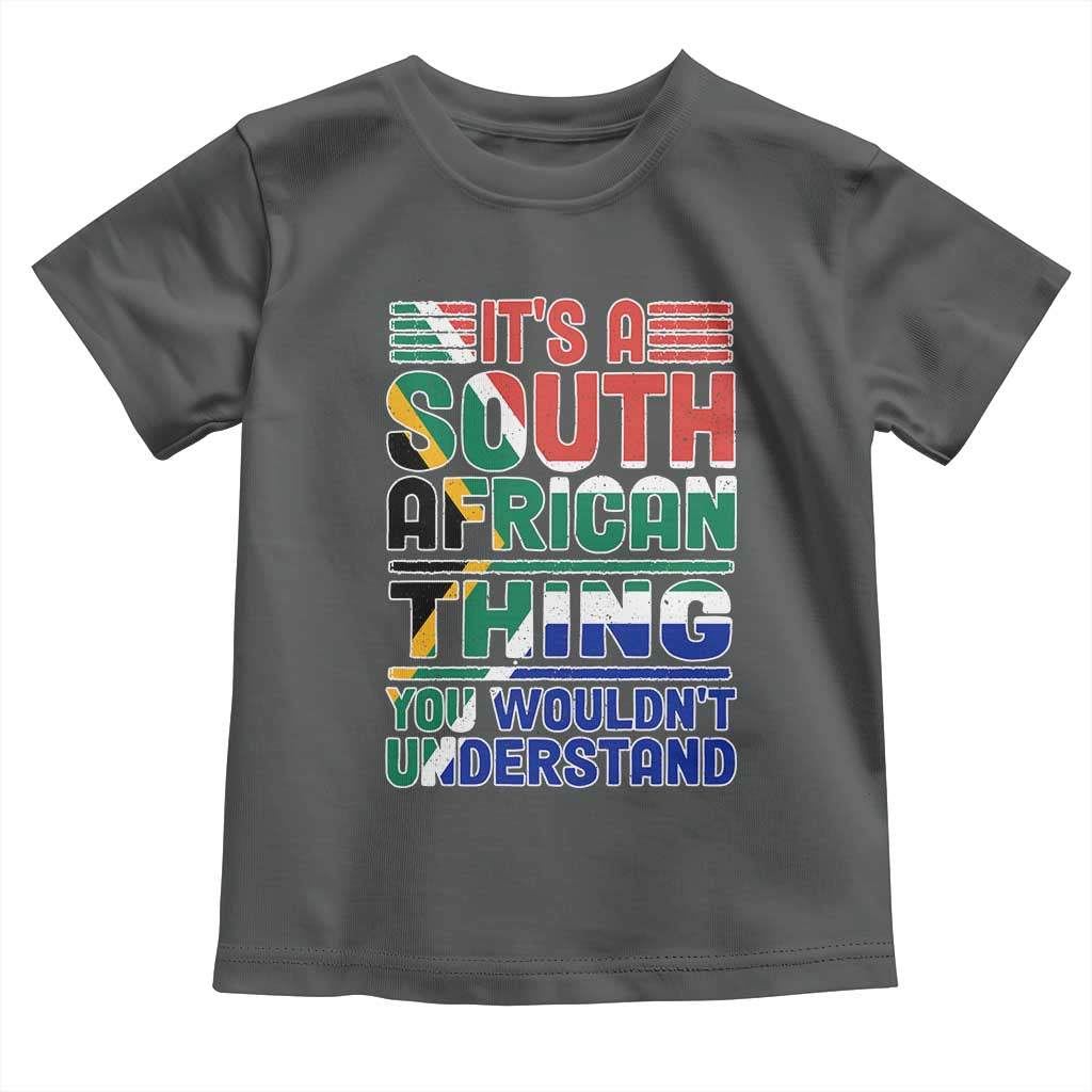 South Africa Flag Baby Shirt Funny It's A South African Thing You Wouldn't Understand