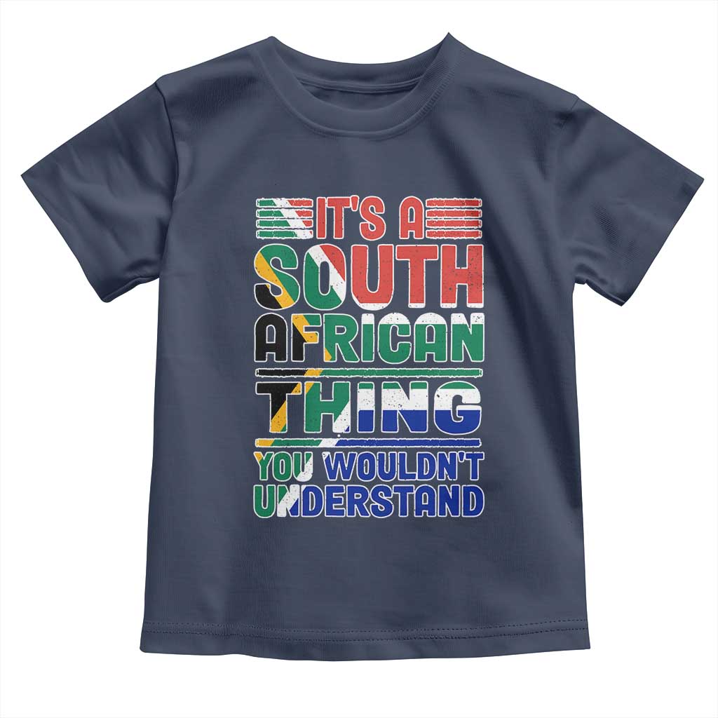 South Africa Flag Baby Shirt Funny It's A South African Thing You Wouldn't Understand