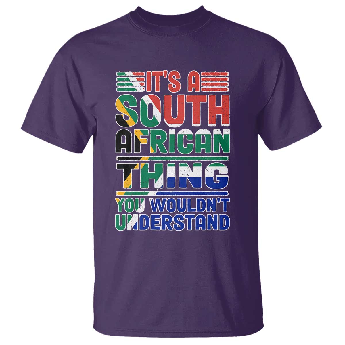 South Africa Flag T Shirt Funny It's A South African Thing You Wouldn't Understand