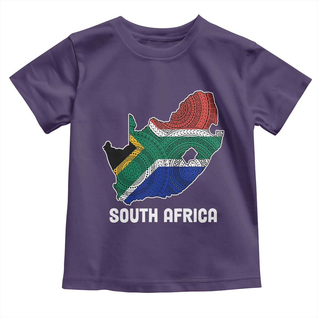 South Africa Pride Baby Shirt South African Flag Map