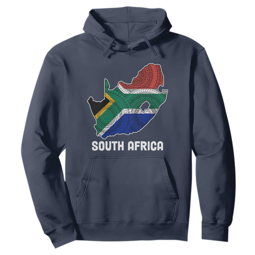 South Africa Pride Hoodie South African Flag Map