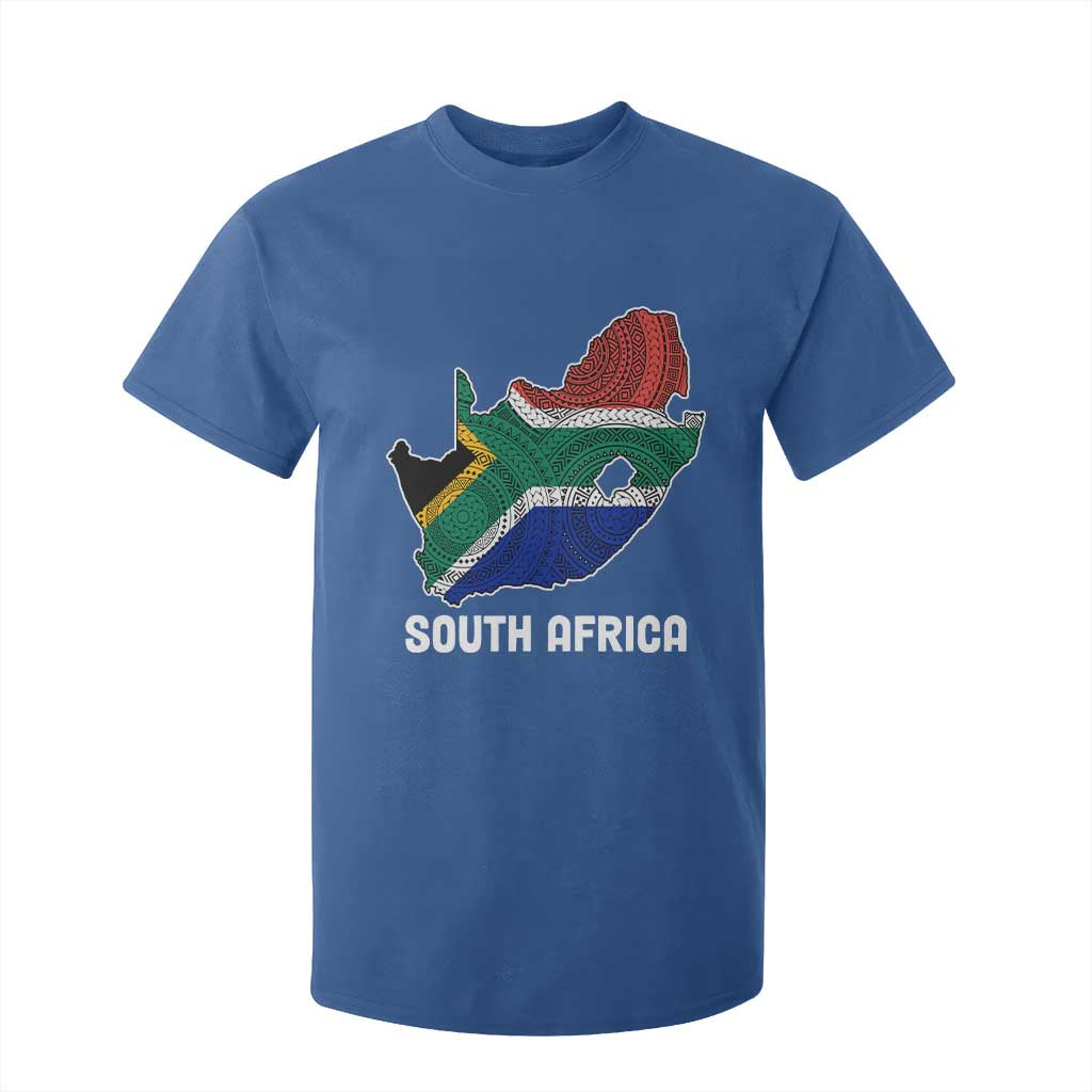 South Africa Pride T Shirt For Kid South African Flag Map