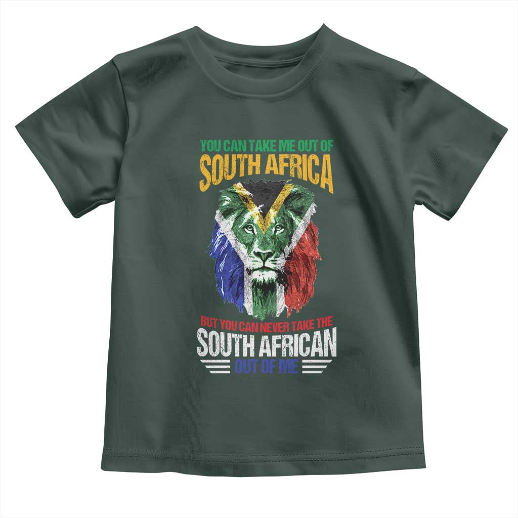 South Africa Pride Baby Shirt You Can Never Take The South African Out Of Me