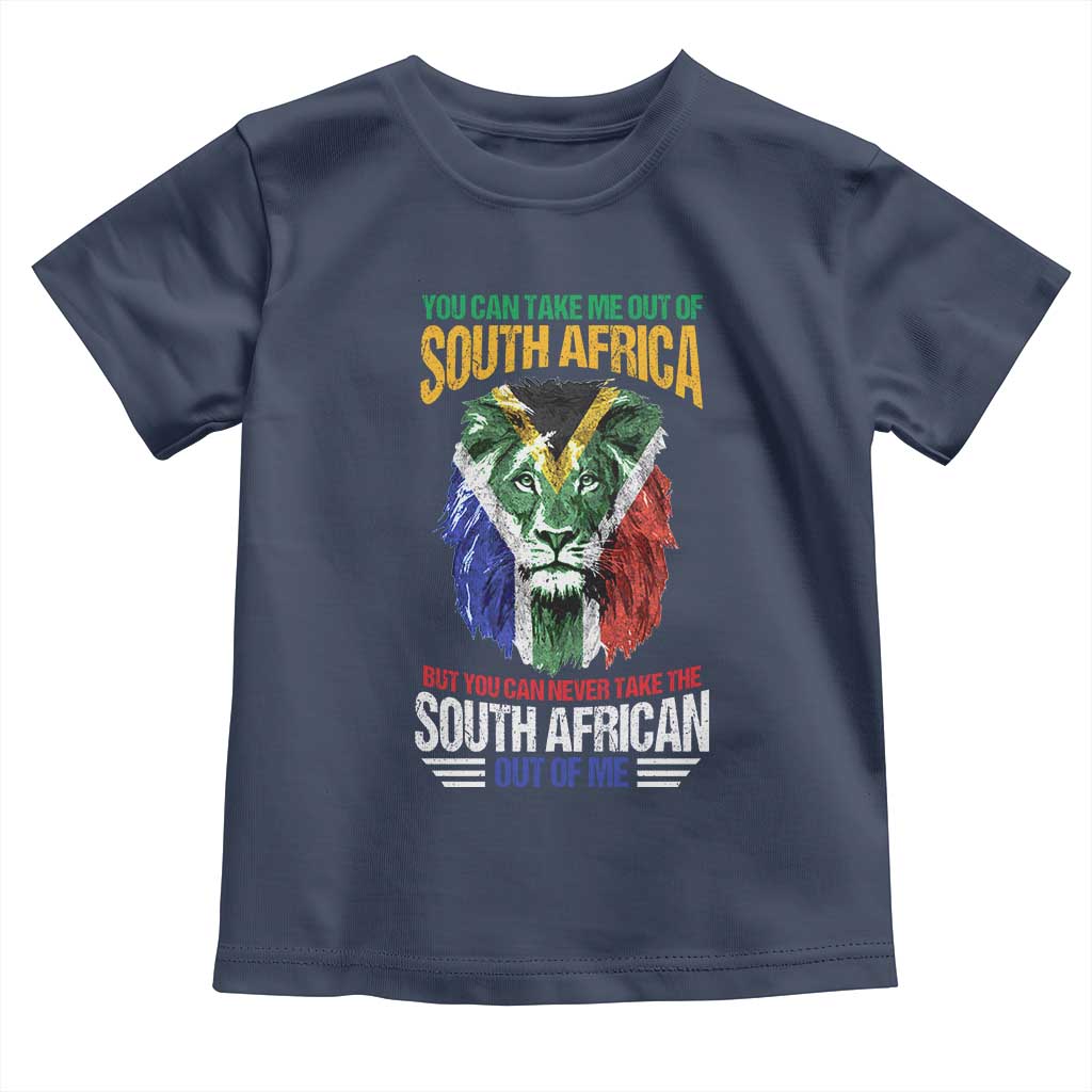 South Africa Pride Baby Shirt You Can Never Take The South African Out Of Me