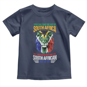 South Africa Pride Baby Shirt You Can Never Take The South African Out Of Me