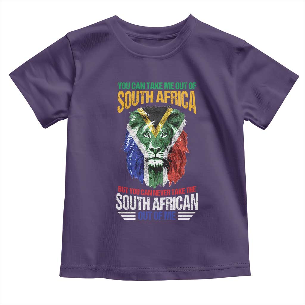 South Africa Pride Baby Shirt You Can Never Take The South African Out Of Me