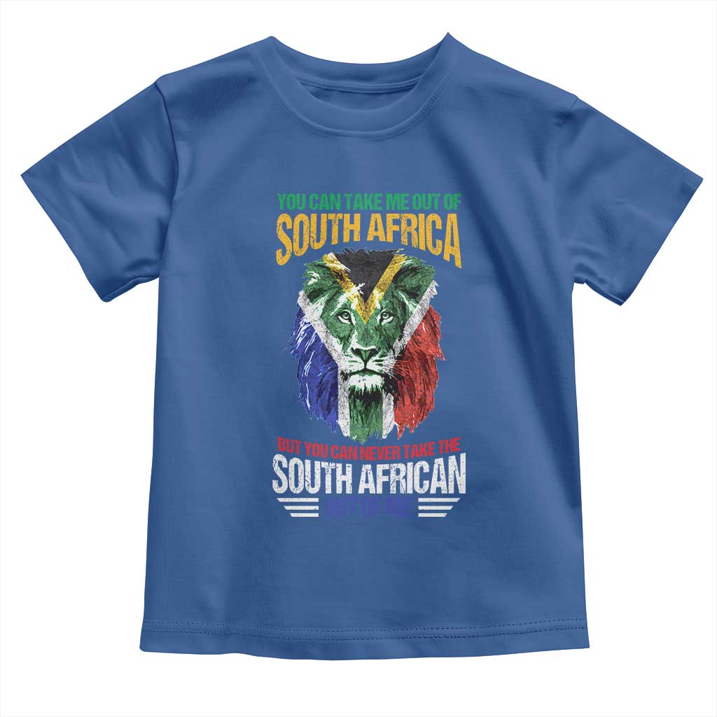 South Africa Pride Baby Shirt You Can Never Take The South African Out Of Me