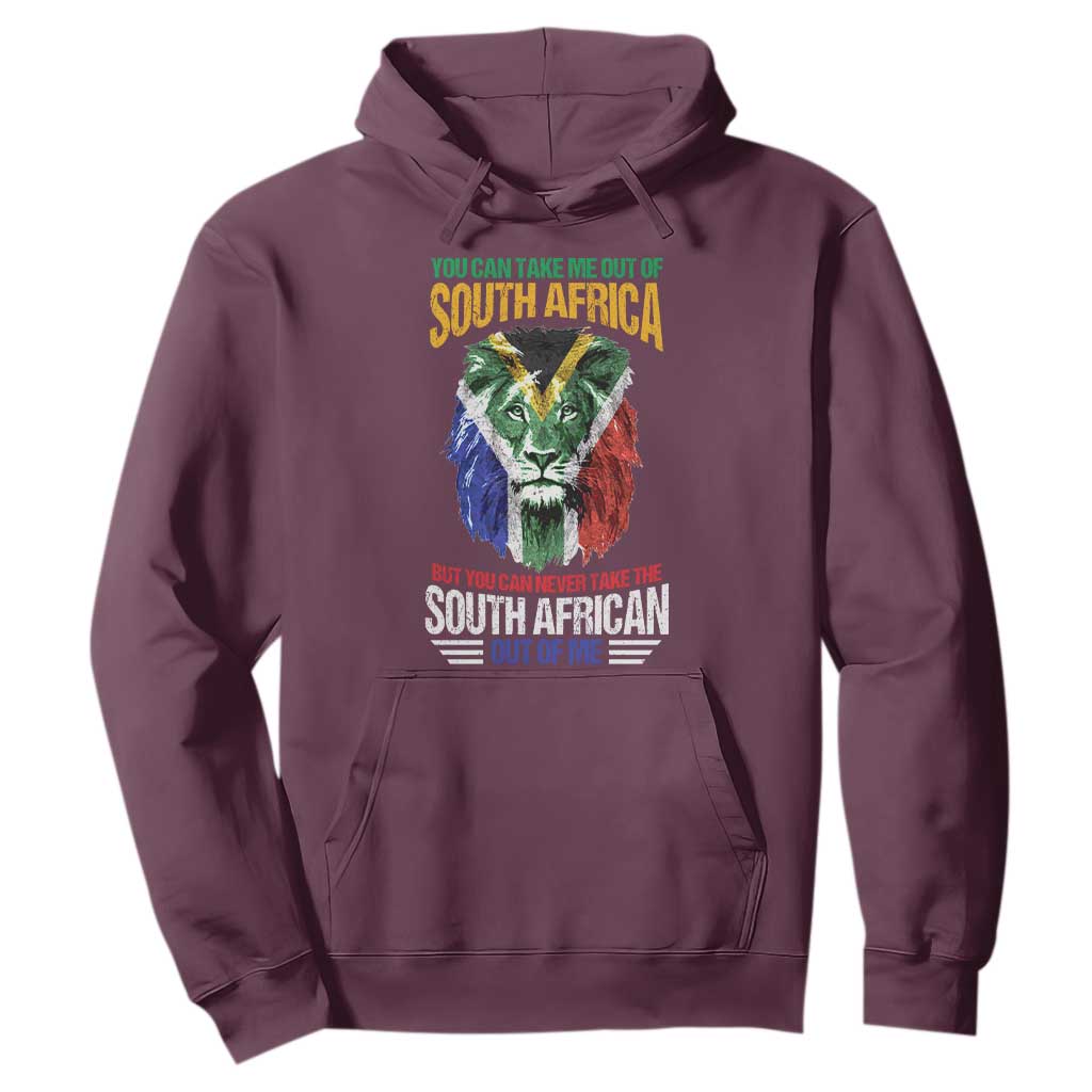 South Africa Pride Hoodie You Can Never Take The South African Out Of Me