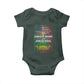 African American Roots Baby Onesie American Grown With African Roots US Flag Tree