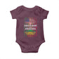 African American Roots Baby Onesie American Grown With African Roots US Flag Tree