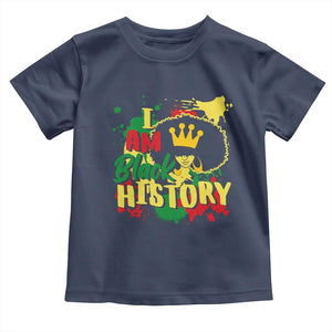 I Am Black History Baby Shirt Afro Queen African American Pride