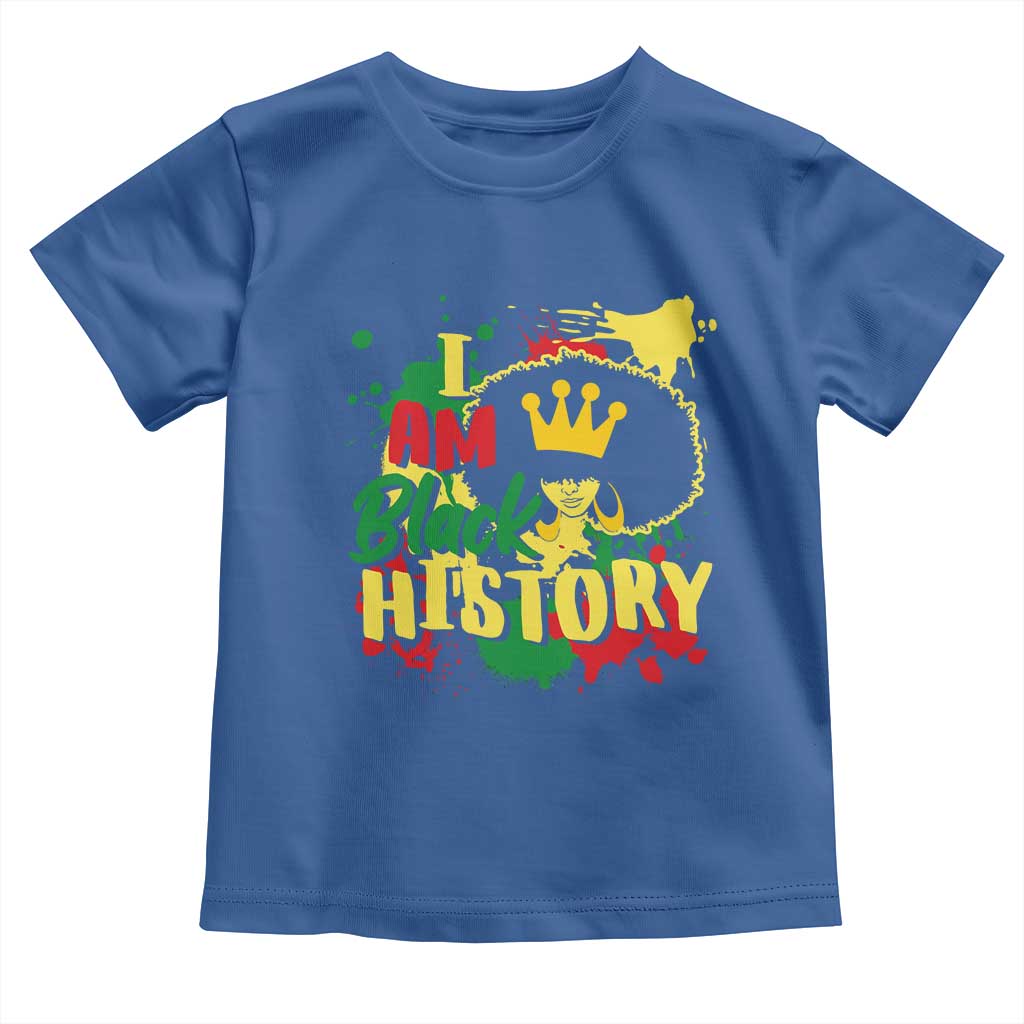 I Am Black History Baby Shirt Afro Queen African American Pride