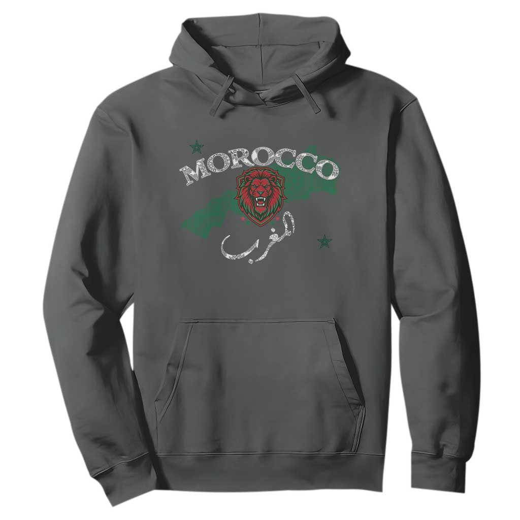 Morocco Lion Maghrib Moroccan Spirit Heritage Hoodie