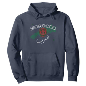 Morocco Lion Maghrib Moroccan Spirit Heritage Hoodie