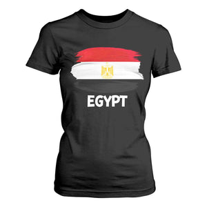 Egypt Flag Misr Pride T Shirt For Women Egyptian Eagle of Saladin Heritage
