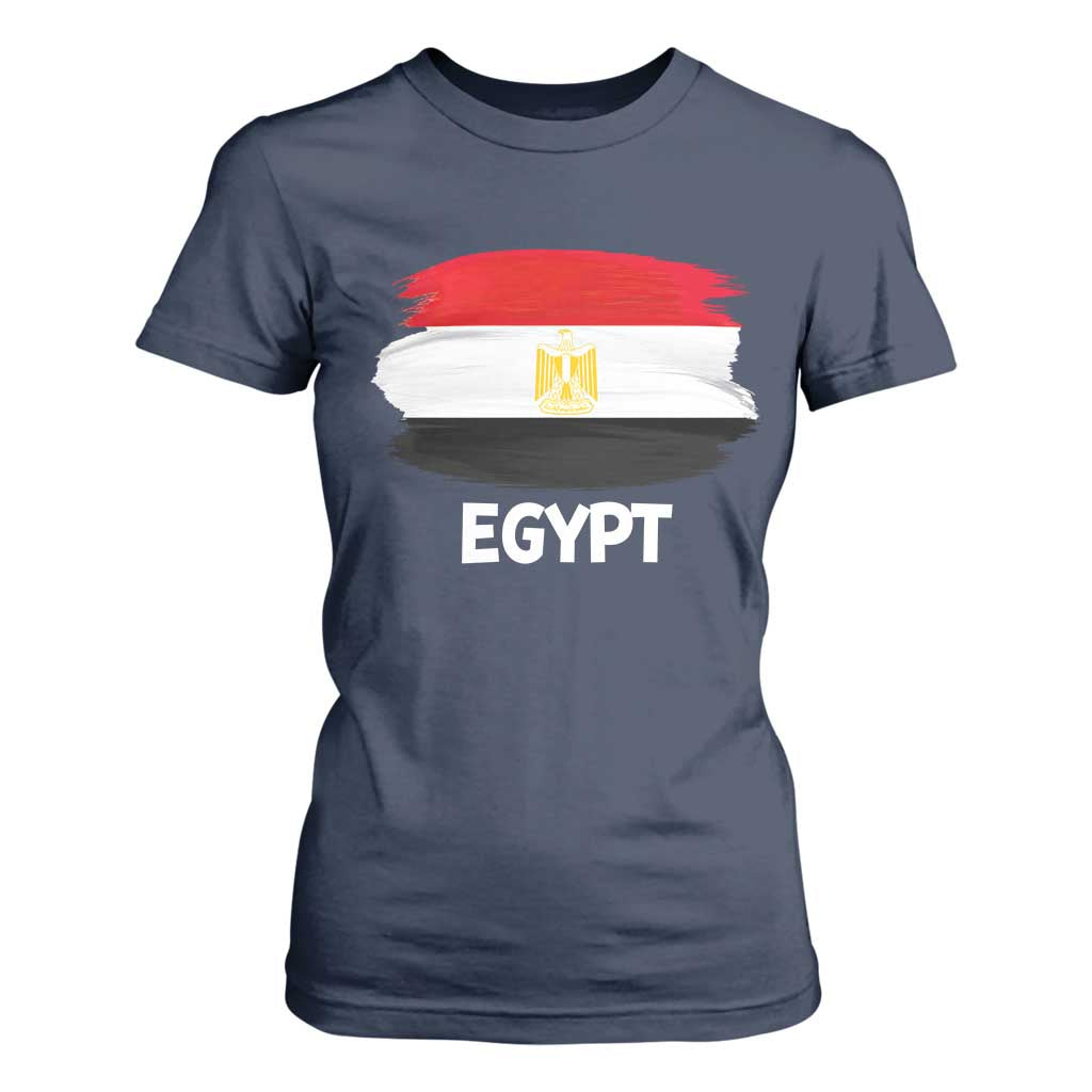 Egypt Flag Misr Pride T Shirt For Women Egyptian Eagle of Saladin Heritage