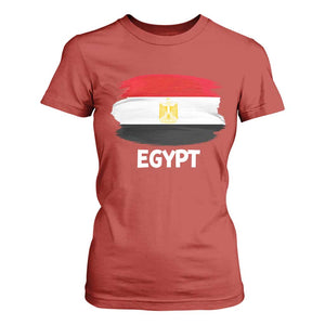 Egypt Flag Misr Pride T Shirt For Women Egyptian Eagle of Saladin Heritage