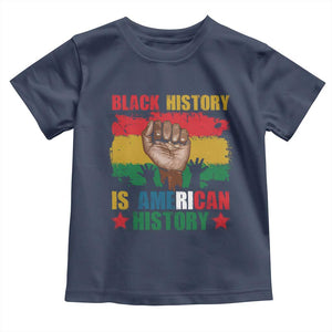 Black History Is American History Baby Shirt African American Pride Raised Fist
