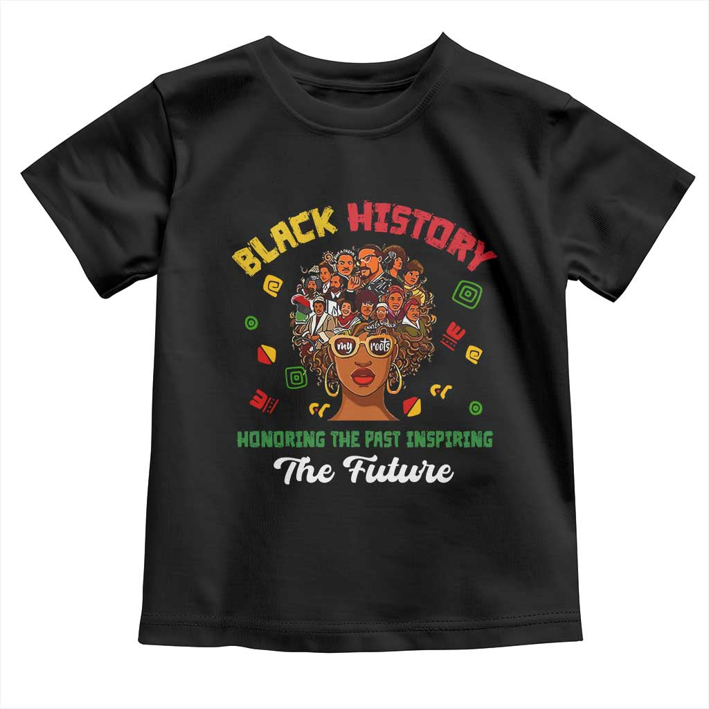 Black History Month Baby Shirt Honoring The Past Inspiring The Future African American Roots
