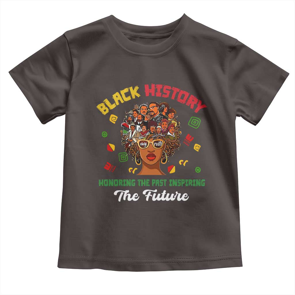 Black History Month Baby Shirt Honoring The Past Inspiring The Future African American Roots