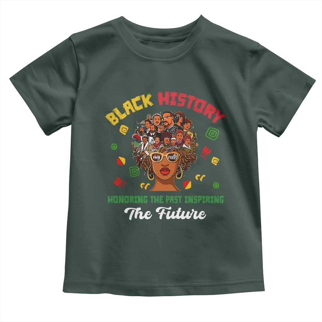 Black History Month Baby Shirt Honoring The Past Inspiring The Future African American Roots