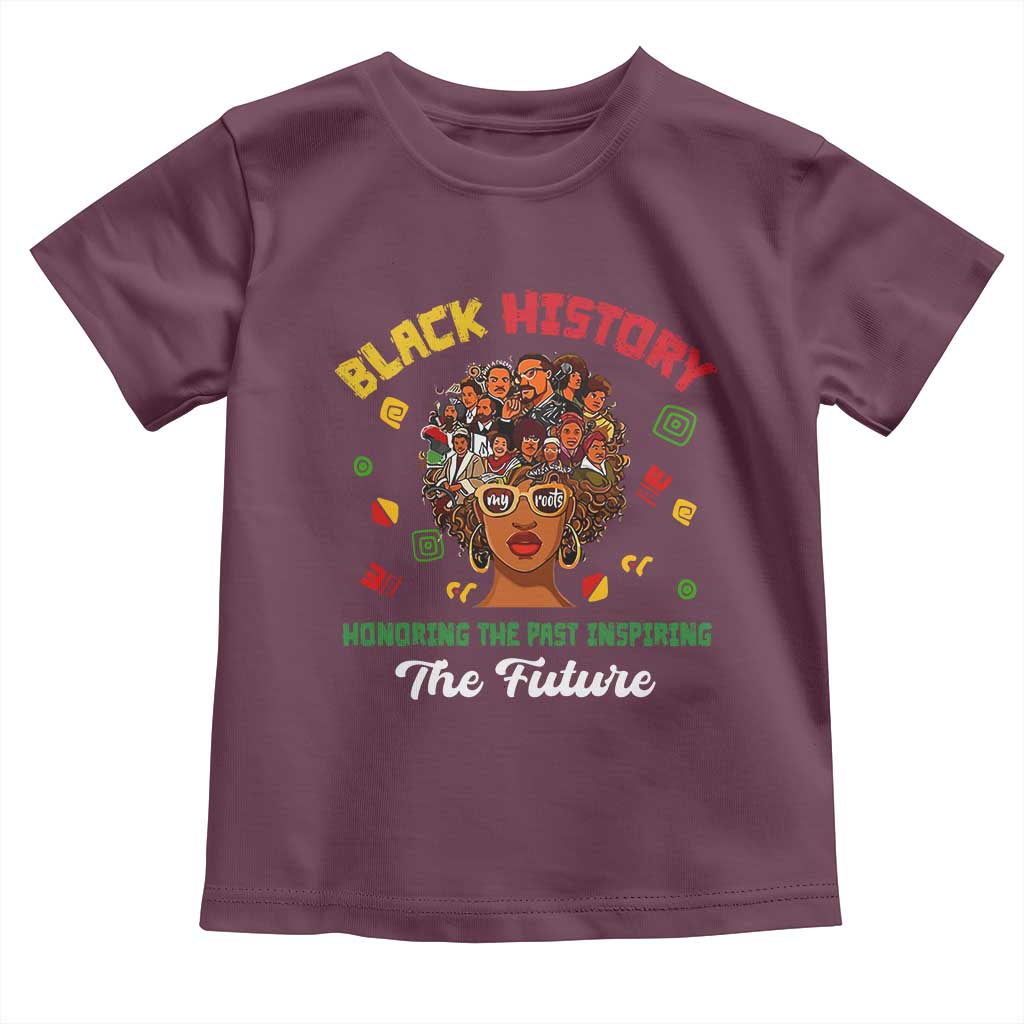 Black History Month Baby Shirt Honoring The Past Inspiring The Future African American Roots
