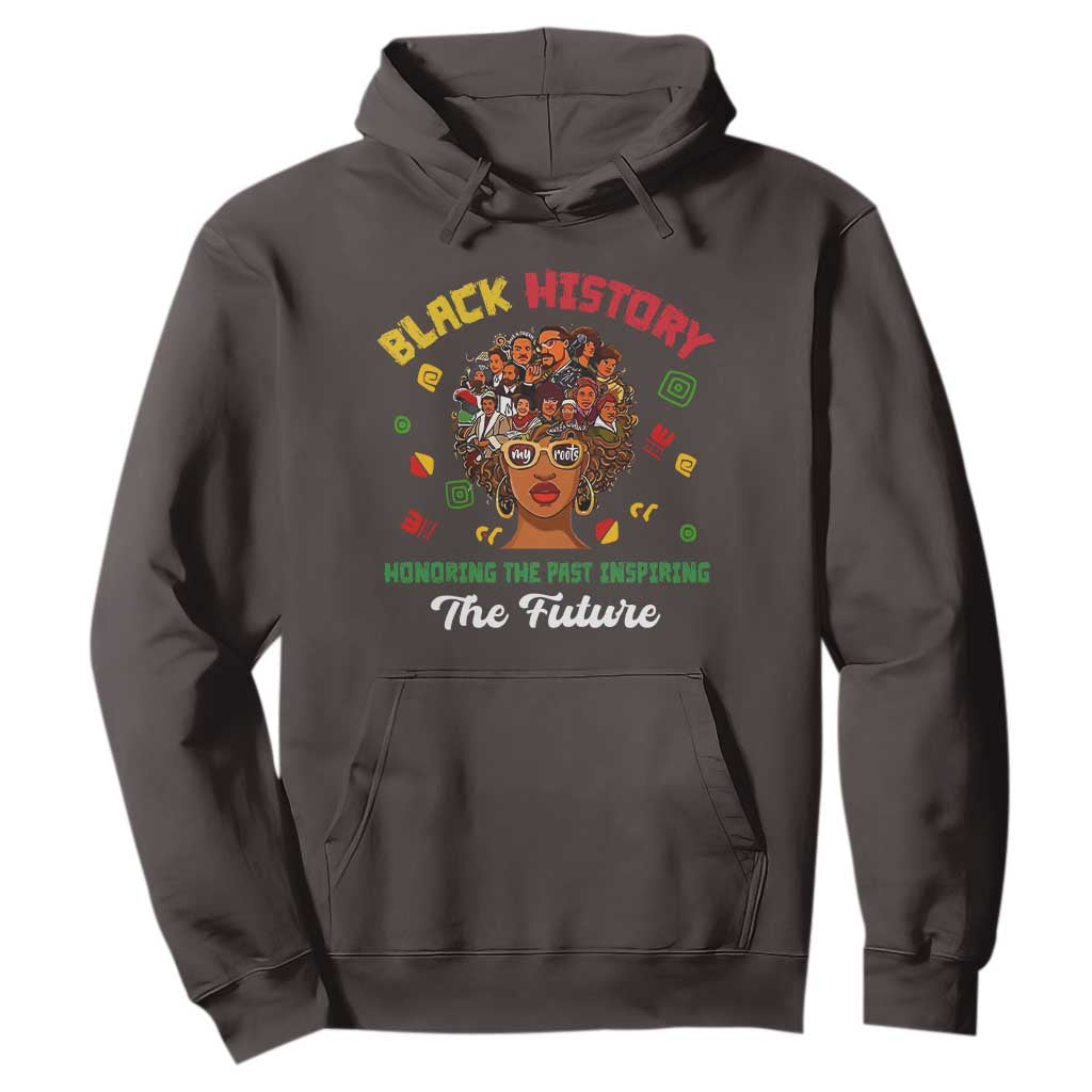 Black History Month Hoodie Honoring The Past Inspiring The Future African American Roots
