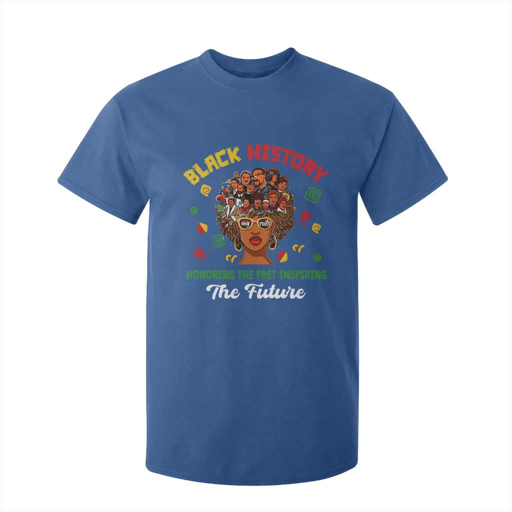 Black History Month T Shirt For Kid Honoring The Past Inspiring The Future African American Roots