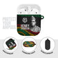Henry Johnson Black History Month AirPods Case Pan African Colors Tribal Geometric Pattern