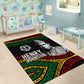 Henry Johnson Black History Month Area Rug Pan African Colors Tribal Geometric Pattern