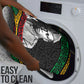 Henry Johnson Black History Month Bathroom Set Pan African Colors Tribal Geometric Pattern