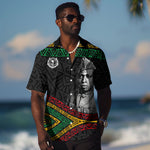 Henry Johnson Black History Month Hawaiian Shirt Pan African Colors Tribal Geometric Pattern