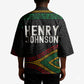 Henry Johnson Black History Month Kimono Pan African Colors Tribal Geometric Pattern