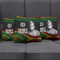 Henry Johnson Black History Month Pillow Cover Pan African Colors Tribal Geometric Pattern