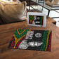 Henry Johnson Black History Month Puzzle Pan African Colors Tribal Geometric Pattern