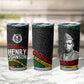 Henry Johnson Black History Month Tumbler Cup Pan African Colors Tribal Geometric Pattern