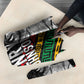 Henry Johnson Black History Month Umbrella Pan African Colors Tribal Geometric Pattern