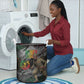 Henry Johnson Black History Month Laundry Basket Harlem Hellfighters Pan African Grunge Art