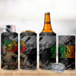 Henry Johnson Black History Month 4 in 1 Can Cooler Tumbler Harlem Hellfighters Pan African Grunge Art