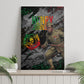 Henry Johnson Black History Month Canvas Wall Art Harlem Hellfighters Pan African Grunge Art