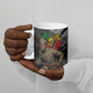 Henry Johnson Black History Month Ceramic Mug Harlem Hellfighters Pan African Grunge Art