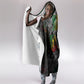 Henry Johnson Black History Month Hooded Blanket Harlem Hellfighters Pan African Grunge Art