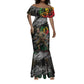 Henry Johnson Black History Month Mermaid Dress Harlem Hellfighters Pan African Grunge Art