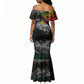 Henry Johnson Black History Month Mermaid Dress Harlem Hellfighters Pan African Grunge Art