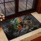Henry Johnson Black History Month Rubber Doormat Harlem Hellfighters Pan African Grunge Art