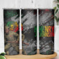 Henry Johnson Black History Month Skinny Tumbler Harlem Hellfighters Pan African Grunge Art