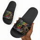 Henry Johnson Black History Month Slide Sandals Harlem Hellfighters Pan African Grunge Art