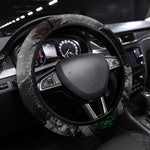 Henry Johnson Black History Month Steering Wheel Cover Harlem Hellfighters Pan African Grunge Art