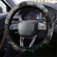 Henry Johnson Black History Month Steering Wheel Cover Harlem Hellfighters Pan African Grunge Art