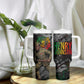 Henry Johnson Black History Month Tumbler With Handle Harlem Hellfighters Pan African Grunge Art